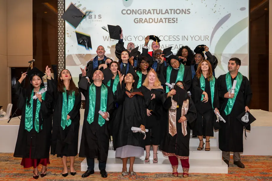 UBIS graduates at their commencement